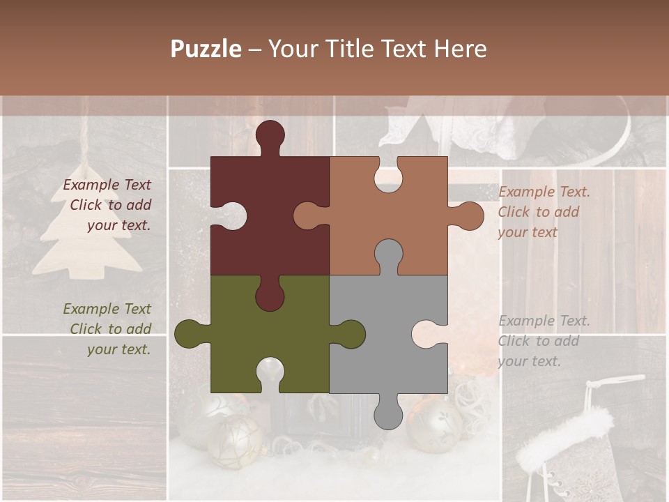 Weihnachtsstimmung Festtage Weihnachten PowerPoint Template