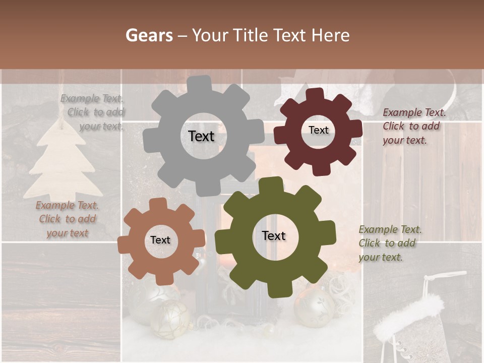 Weihnachtsstimmung Festtage Weihnachten PowerPoint Template