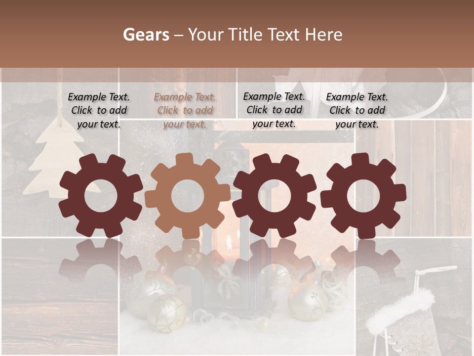 Weihnachtsstimmung Festtage Weihnachten PowerPoint Template