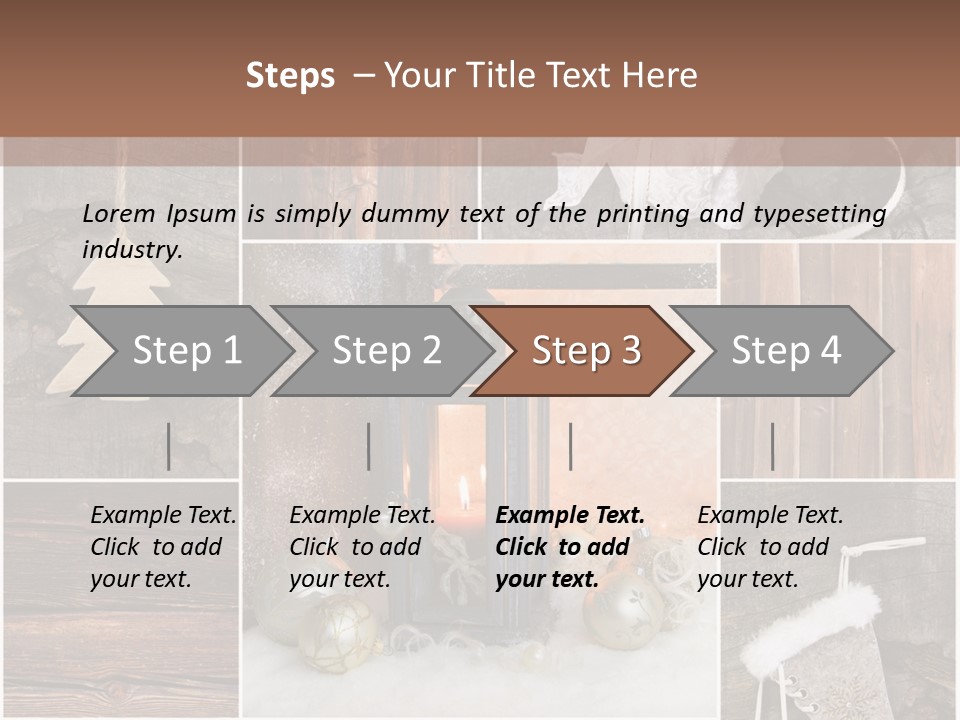 Weihnachtsstimmung Festtage Weihnachten PowerPoint Template