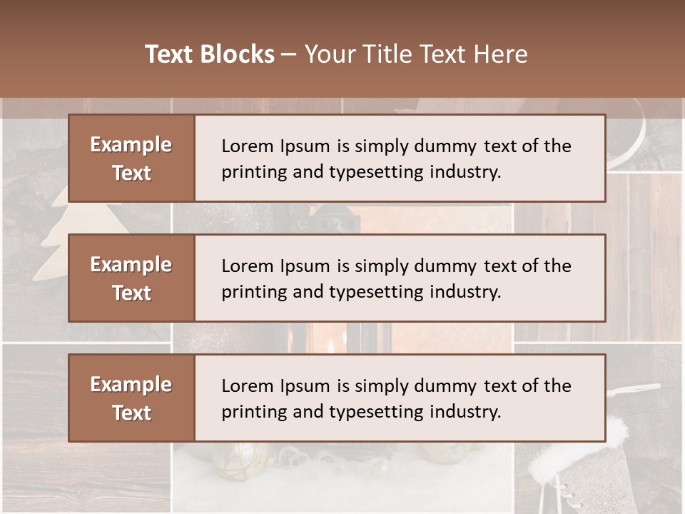 Weihnachtsstimmung Festtage Weihnachten PowerPoint Template