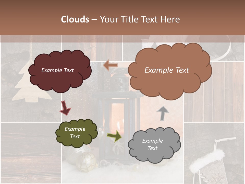 Weihnachtsstimmung Festtage Weihnachten PowerPoint Template