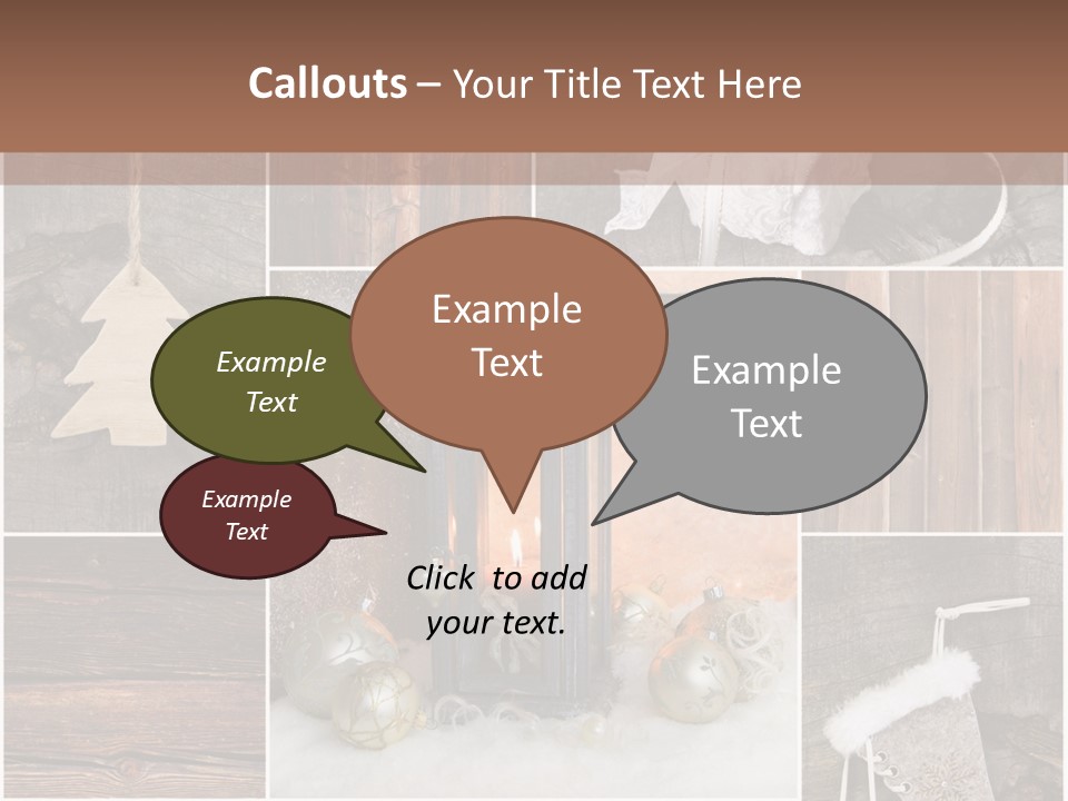 Weihnachtsstimmung Festtage Weihnachten PowerPoint Template
