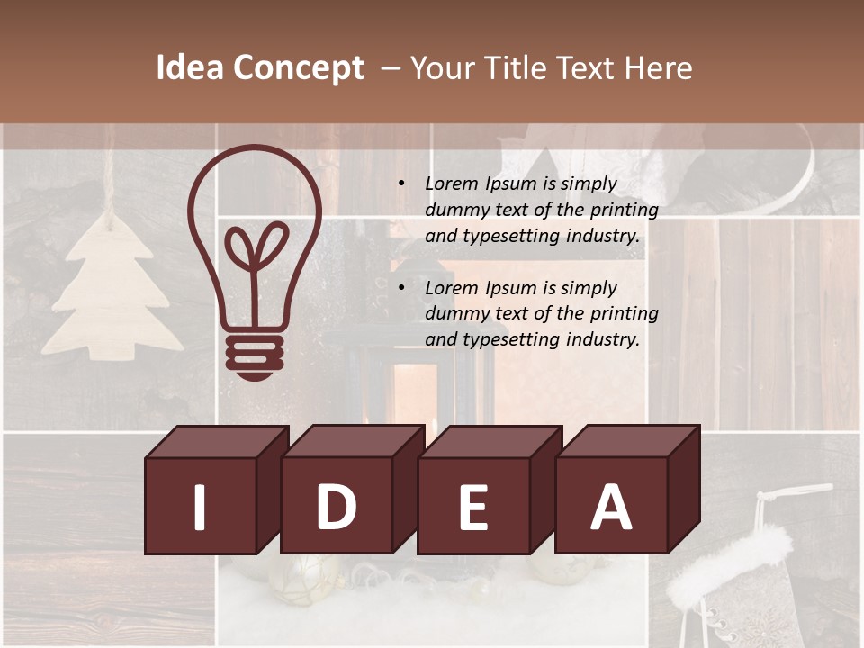 Weihnachtsstimmung Festtage Weihnachten PowerPoint Template