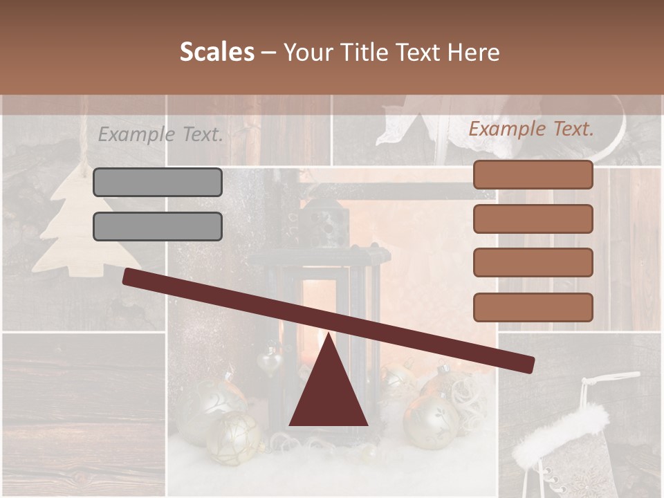 Weihnachtsstimmung Festtage Weihnachten PowerPoint Template