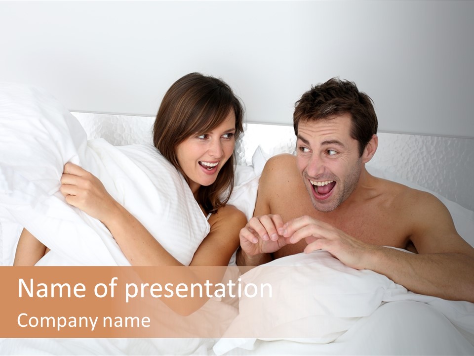 Happy Heteroual  PowerPoint Template