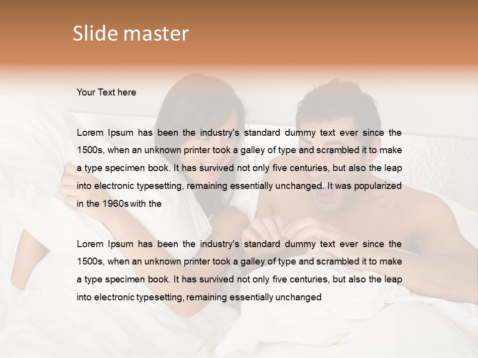 Happy Heteroual  PowerPoint Template