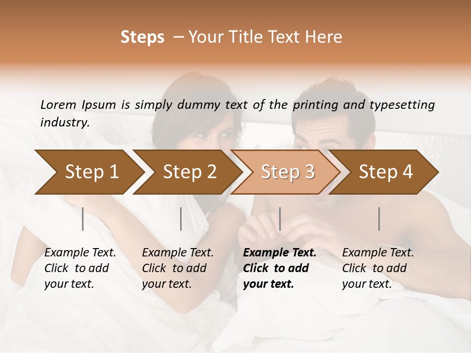 Happy Heteroual  PowerPoint Template