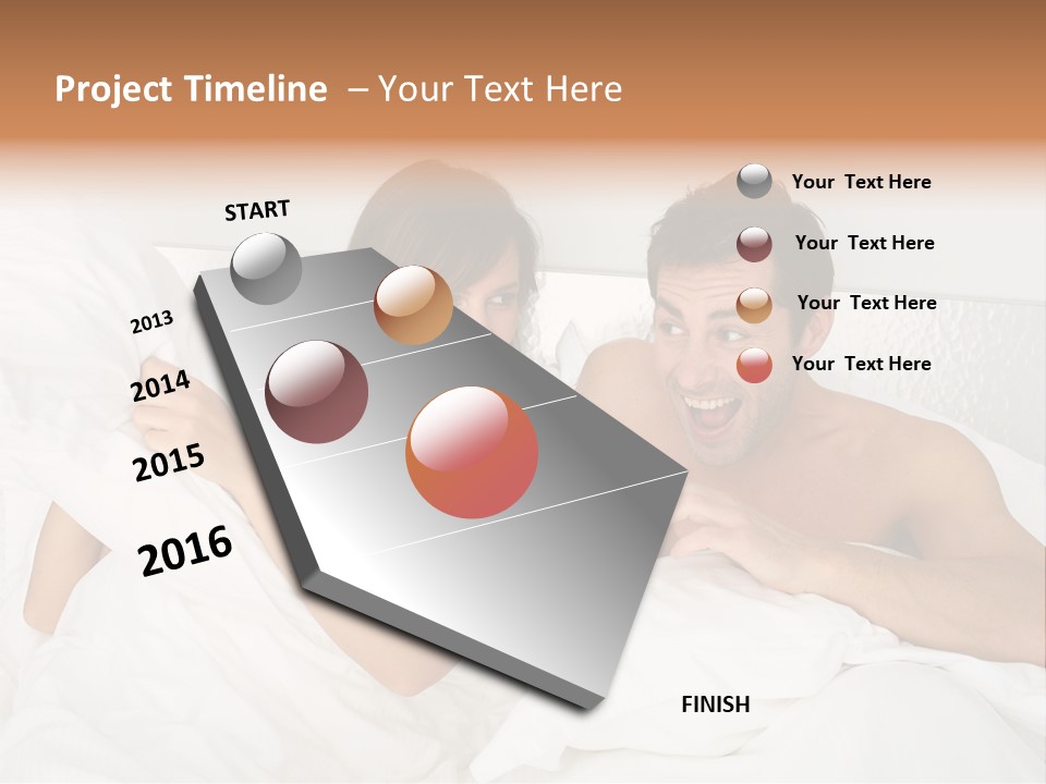 Happy Heteroual  PowerPoint Template