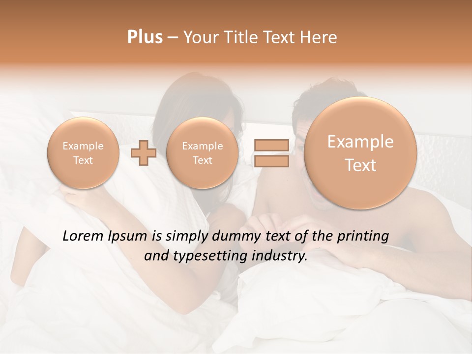 Happy Heteroual  PowerPoint Template