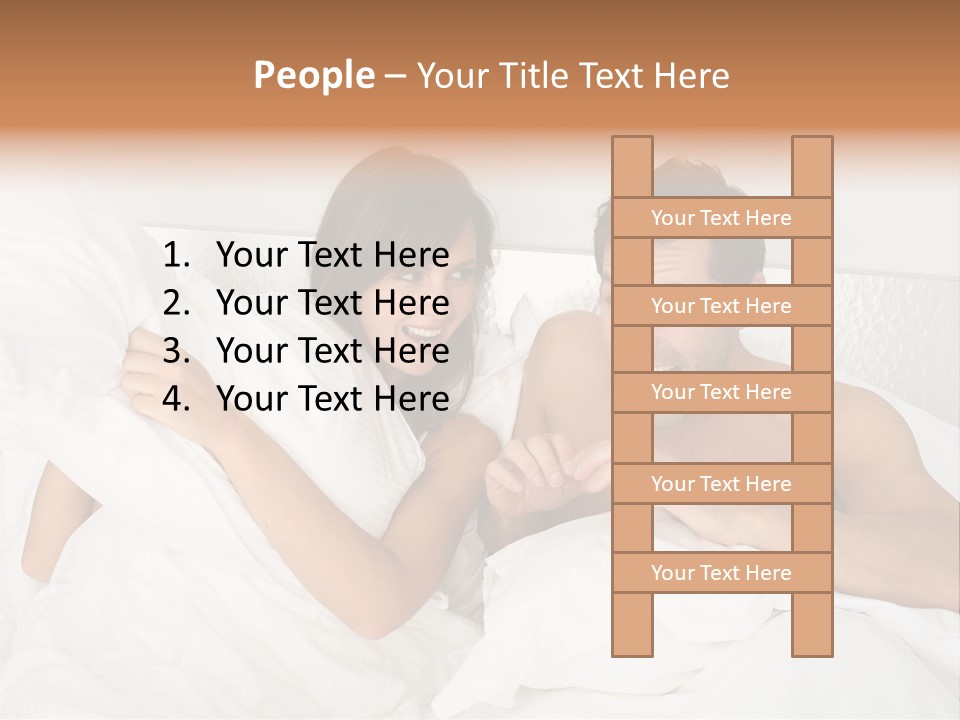 Happy Heteroual  PowerPoint Template