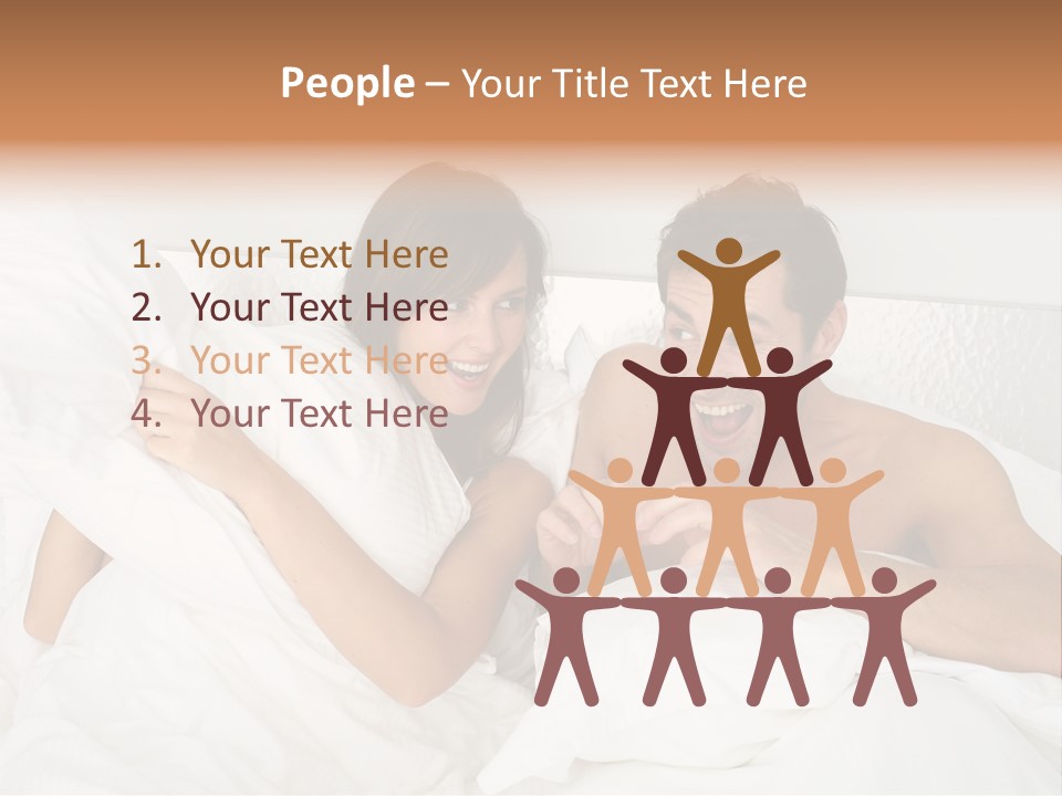 Happy Heteroual  PowerPoint Template