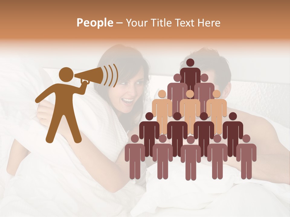 Happy Heteroual  PowerPoint Template