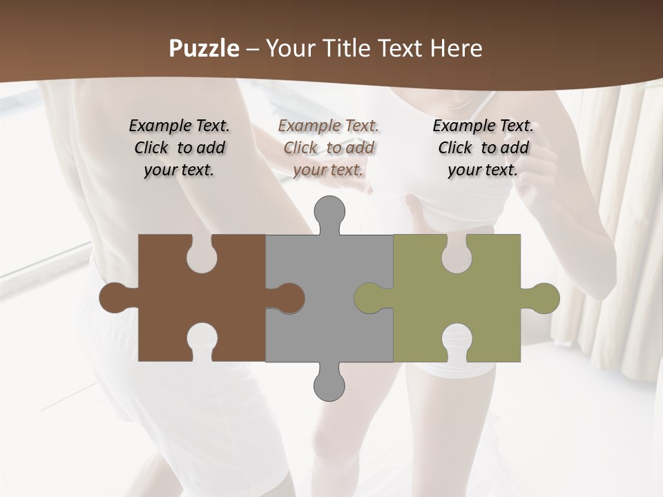 Color Image  Mid Man PowerPoint Template