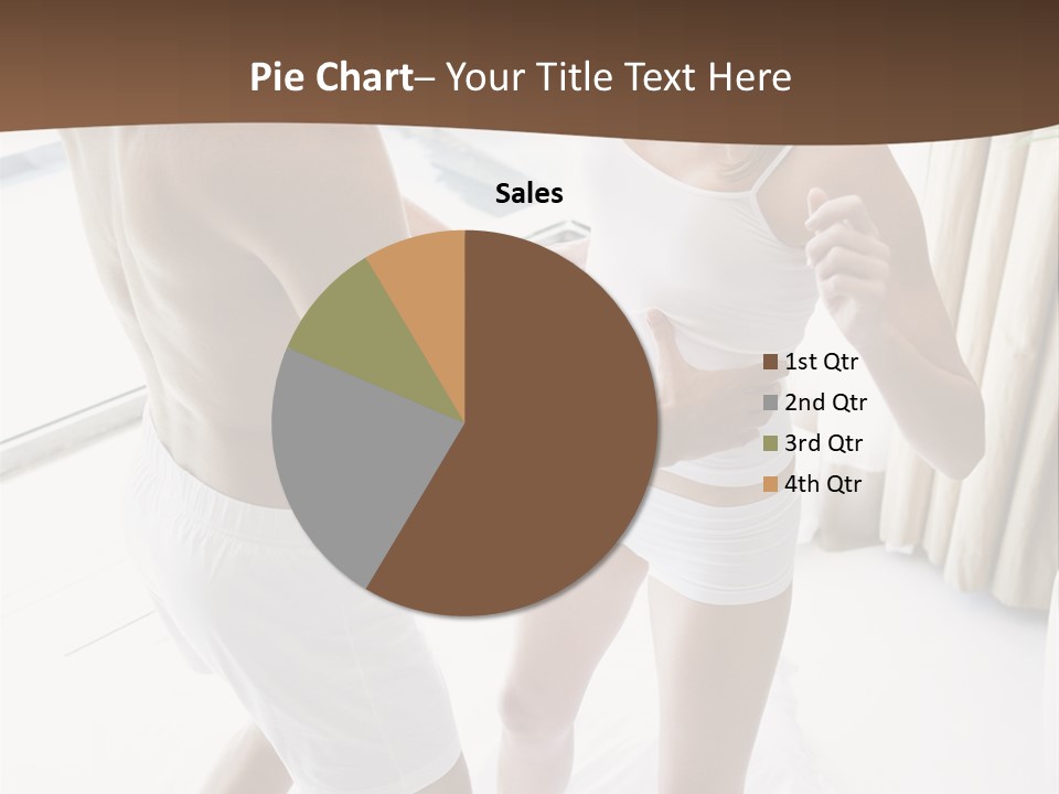 Color Image  Mid Man PowerPoint Template