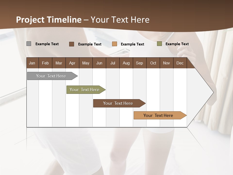 Color Image  Mid Man PowerPoint Template