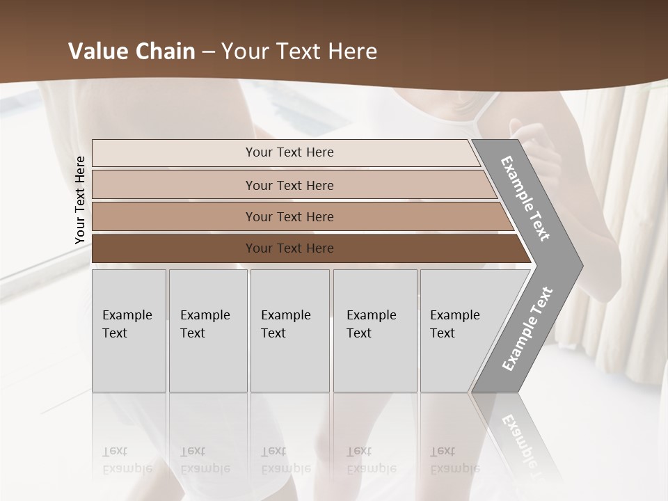 Color Image  Mid Man PowerPoint Template