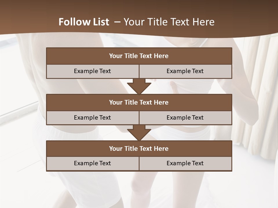 Color Image  Mid Man PowerPoint Template