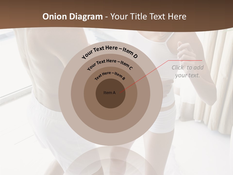 Color Image  Mid Man PowerPoint Template