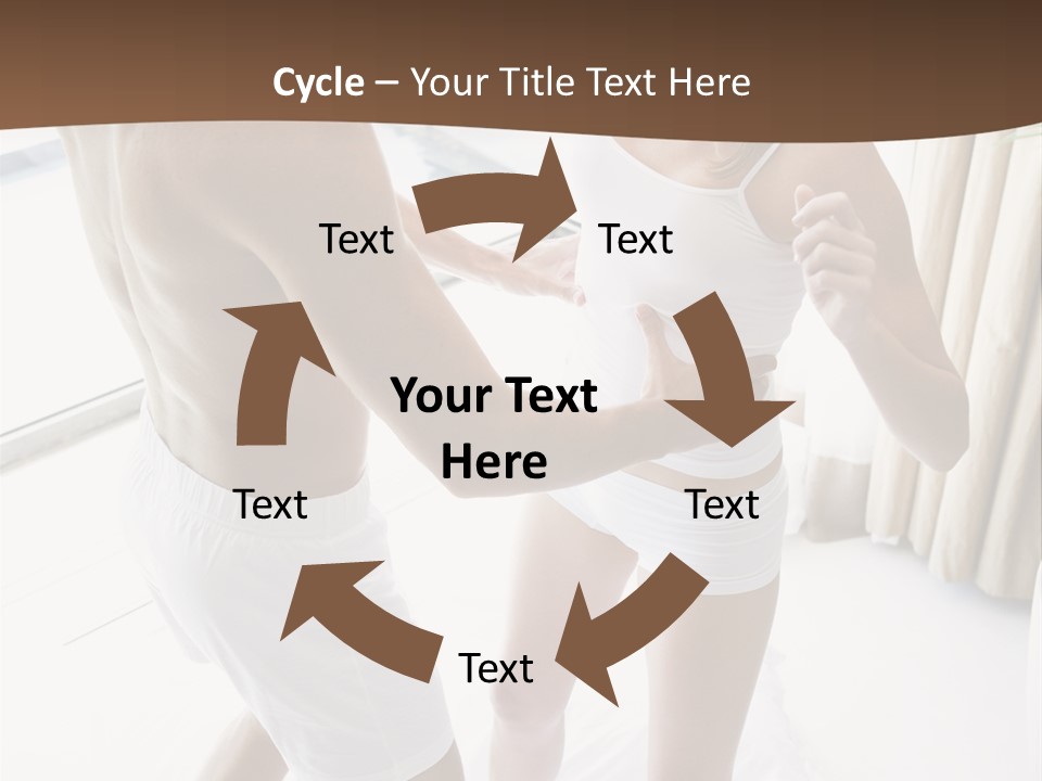Color Image  Mid Man PowerPoint Template