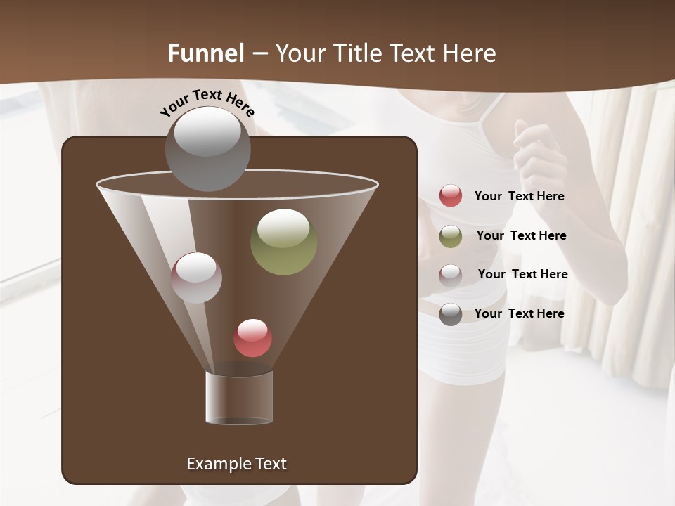 Color Image  Mid Man PowerPoint Template