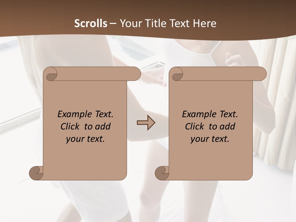 Color Image  Mid Man PowerPoint Template