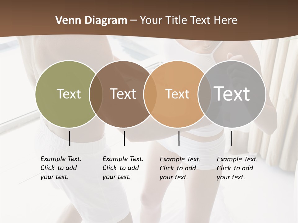 Color Image  Mid Man PowerPoint Template