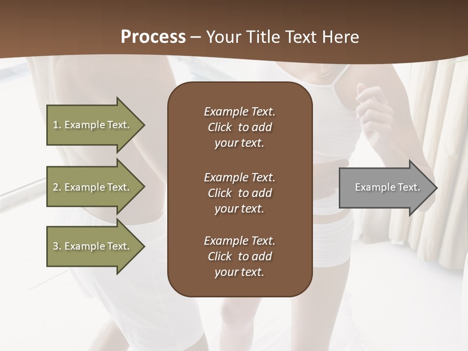 Color Image  Mid Man PowerPoint Template