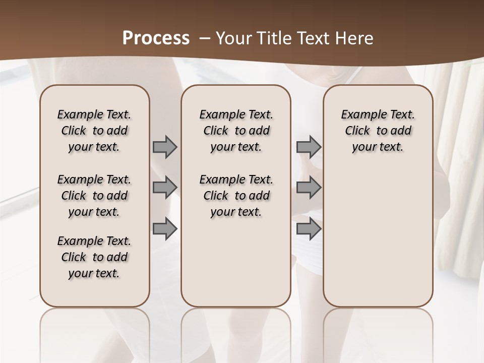 Color Image  Mid Man PowerPoint Template