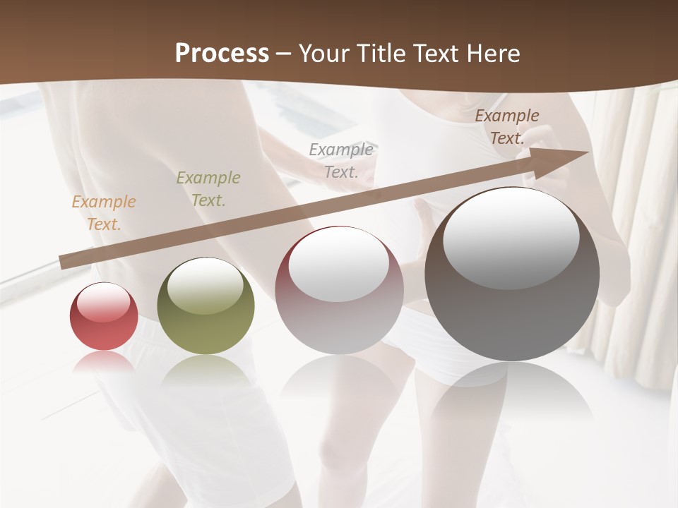 Color Image  Mid Man PowerPoint Template
