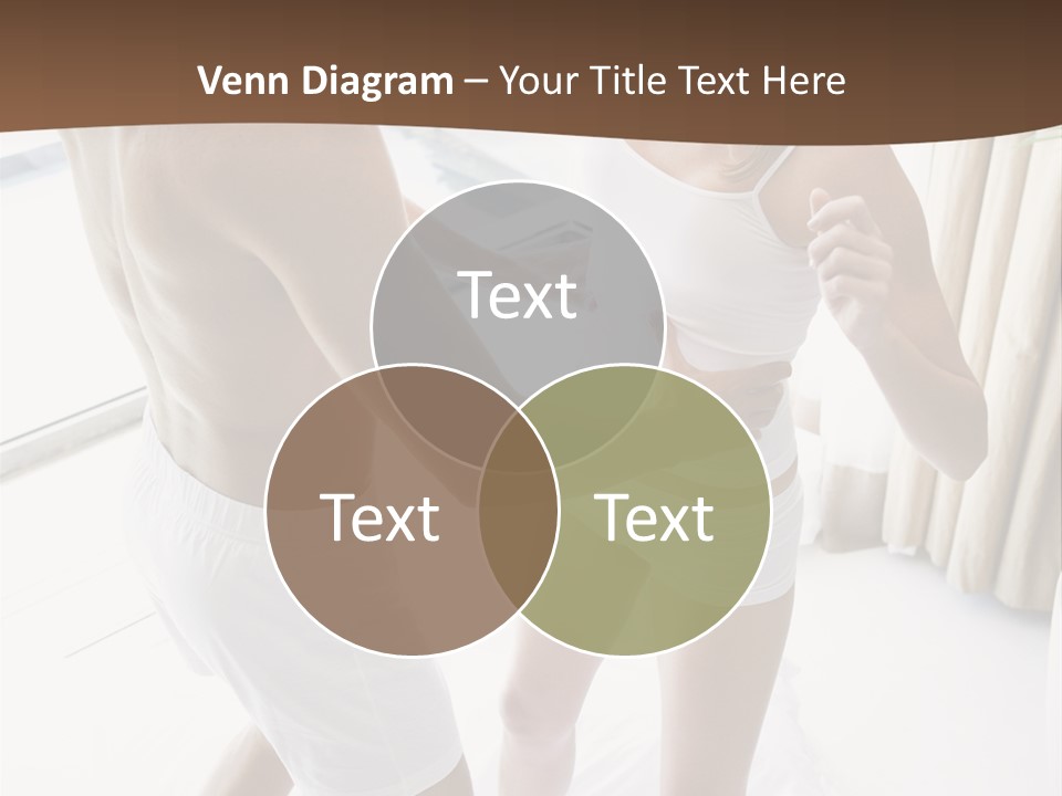 Color Image  Mid Man PowerPoint Template