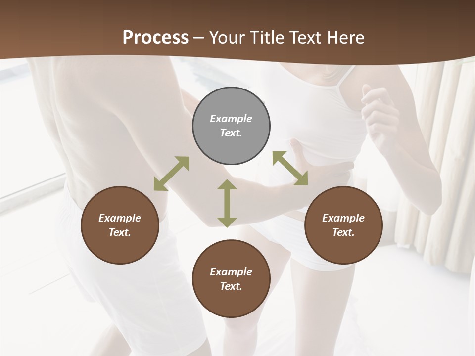 Color Image  Mid Man PowerPoint Template