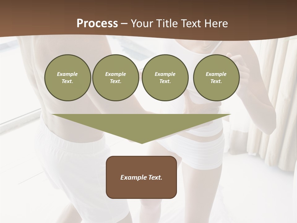 Color Image  Mid Man PowerPoint Template