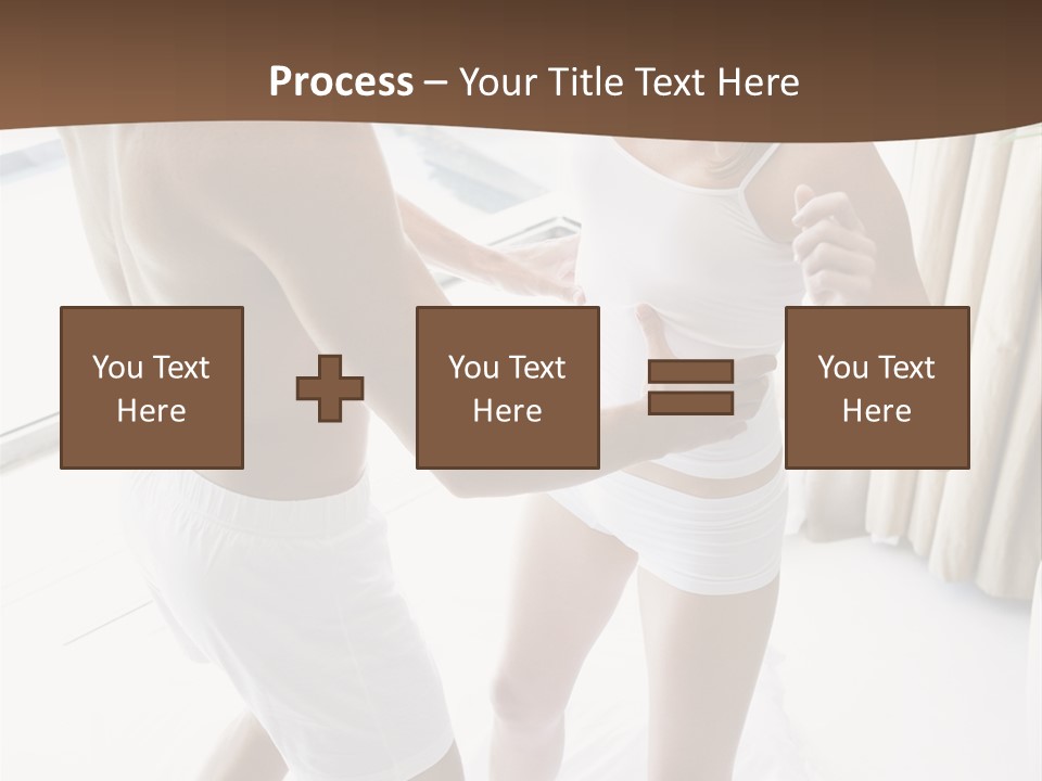 Color Image  Mid Man PowerPoint Template