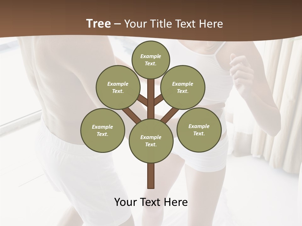 Color Image  Mid Man PowerPoint Template