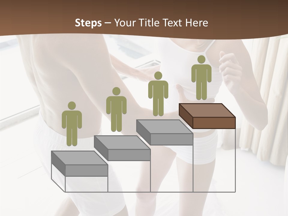 Color Image  Mid Man PowerPoint Template