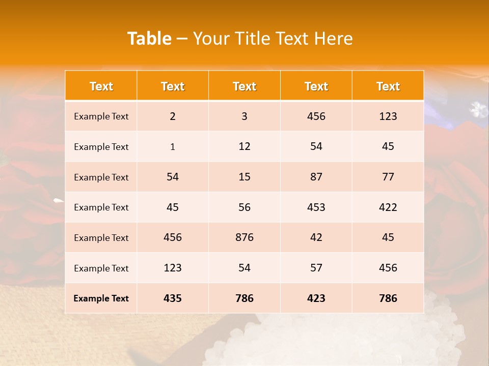 Kosmetik Salzk Heilen PowerPoint Template