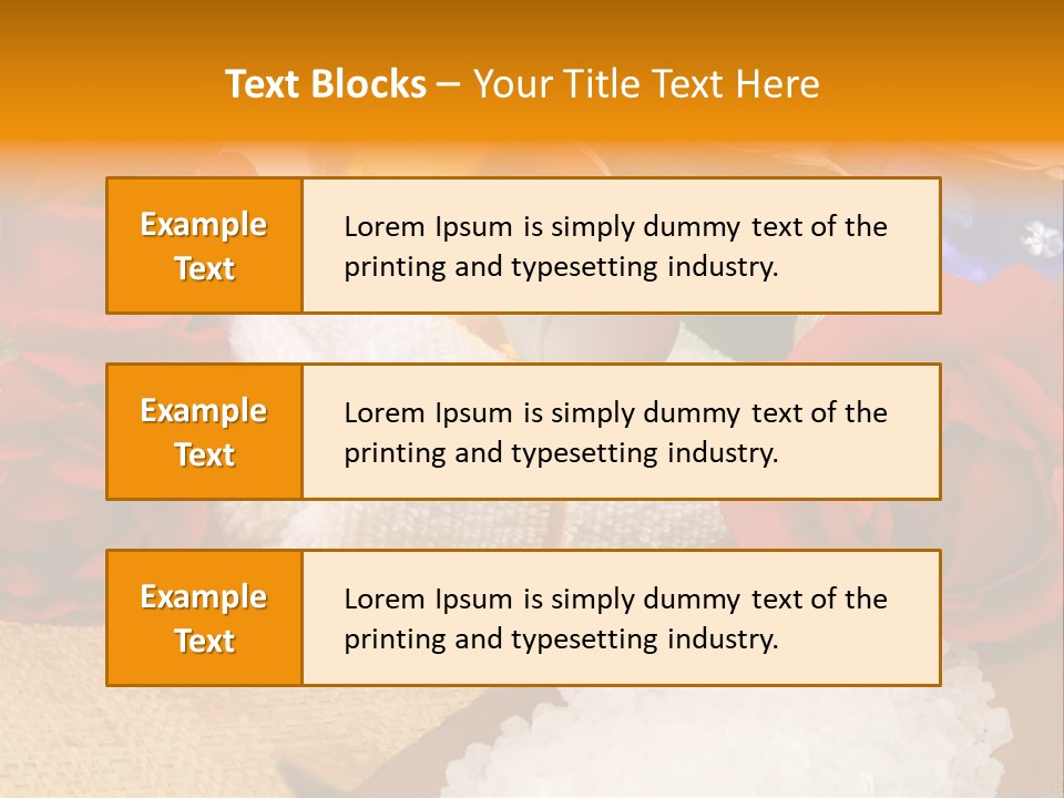 Kosmetik Salzk Heilen PowerPoint Template