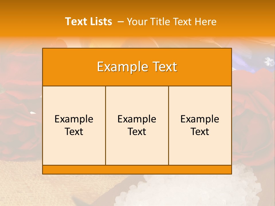 Kosmetik Salzk Heilen PowerPoint Template