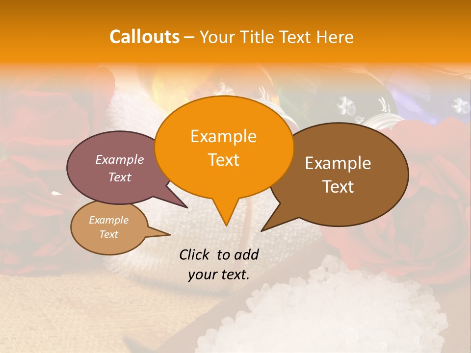 Kosmetik Salzk Heilen PowerPoint Template