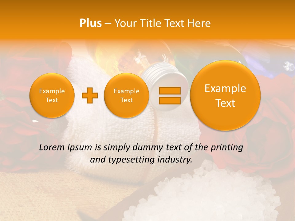 Kosmetik Salzk Heilen PowerPoint Template
