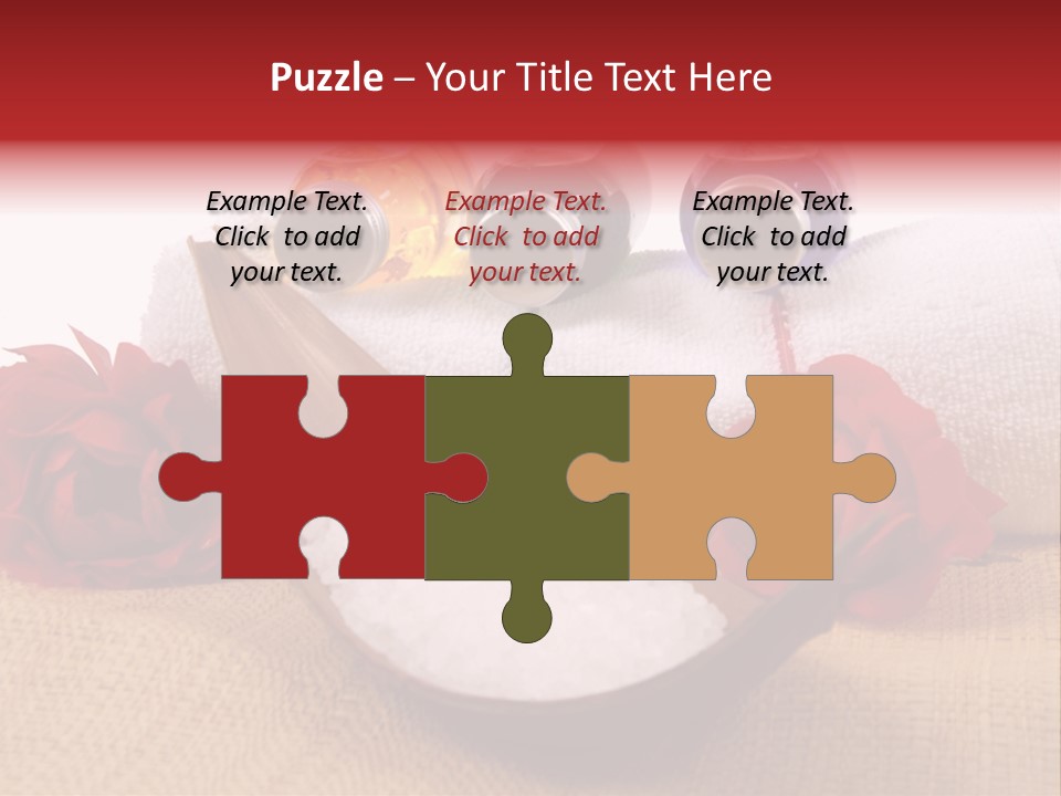 Badetuch Therapie Lavendel PowerPoint Template