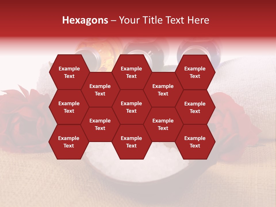 Badetuch Therapie Lavendel PowerPoint Template