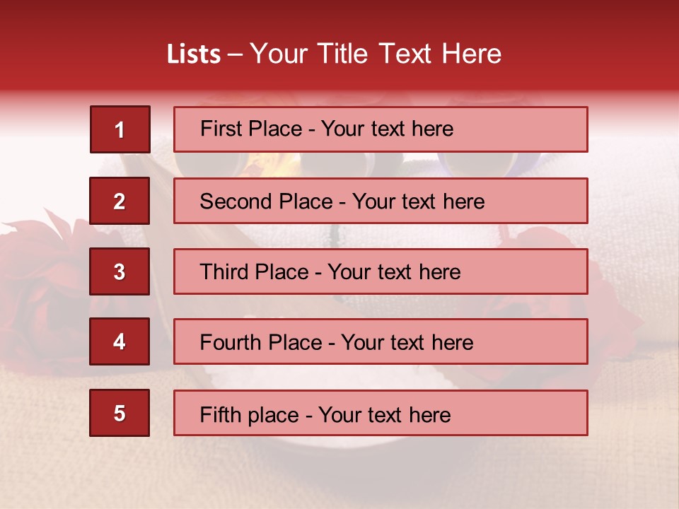 Badetuch Therapie Lavendel PowerPoint Template