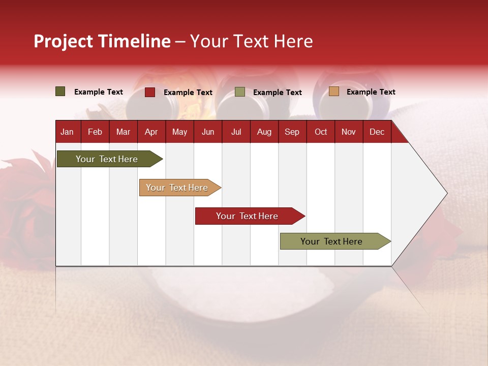 Badetuch Therapie Lavendel PowerPoint Template
