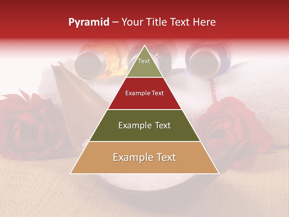 Badetuch Therapie Lavendel PowerPoint Template