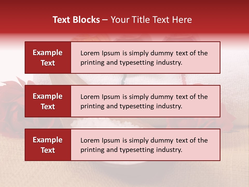 Badetuch Therapie Lavendel PowerPoint Template