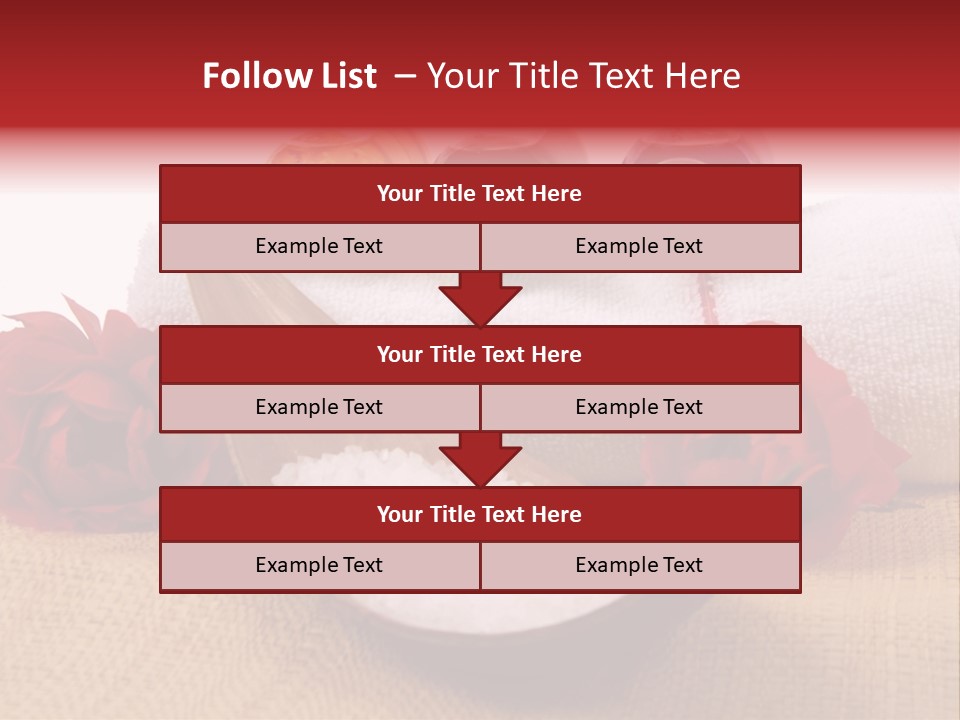 Badetuch Therapie Lavendel PowerPoint Template