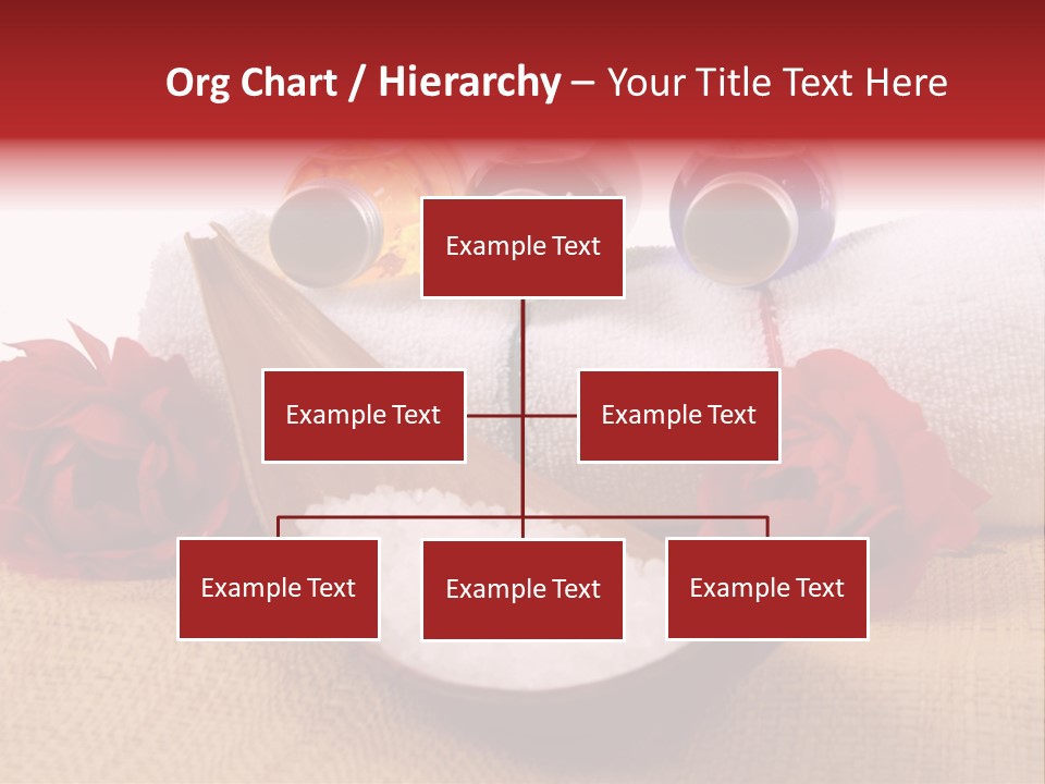 Badetuch Therapie Lavendel PowerPoint Template