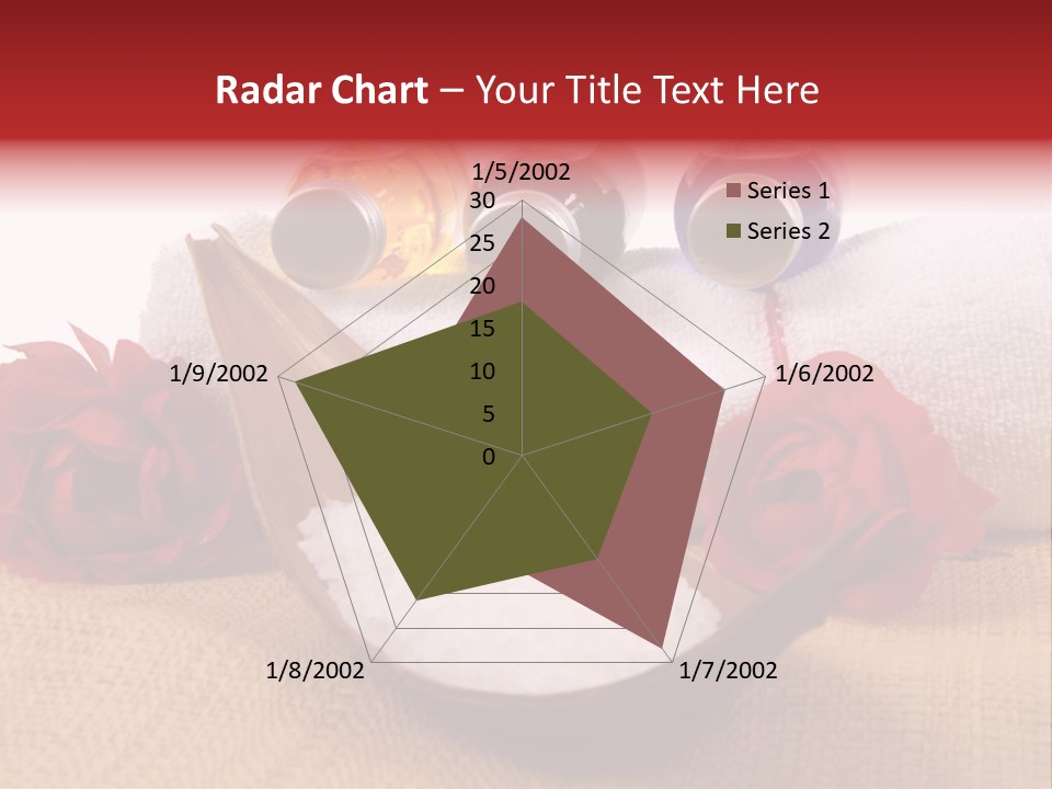 Badetuch Therapie Lavendel PowerPoint Template